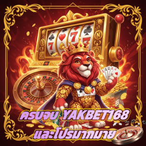 yakbet168 เว็บเดิมพันออนไลน์ครบวงจร เล่นง่าย ปลอดภัย รองรับทุกความต้องการ